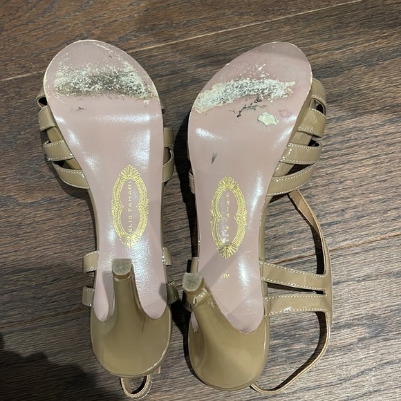 Elie Tahari Nude Sandals size 39/9 - Picture 8 of 8